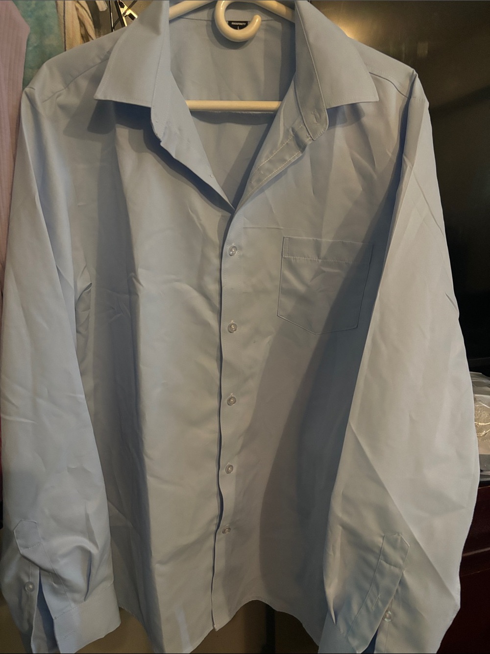 mens dress shirt PTP 22”